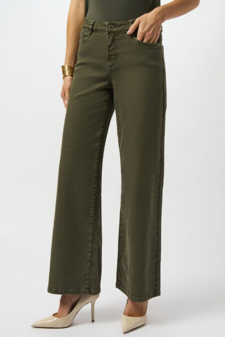 JOSEPH RIBKOFF-PANTALONE DONNA-JOS253950 AVOCADO 46