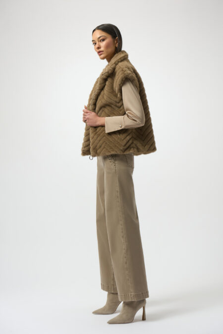 JOSEPH RIBKOFF-GILET DONNA-JOS254906 MINK XL