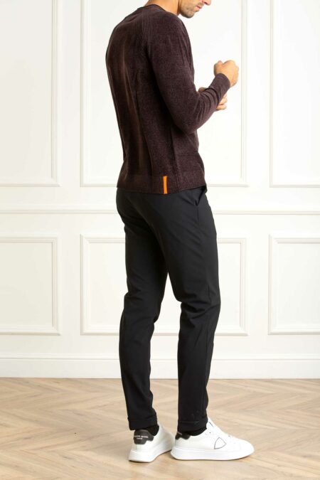 RRD-MAGLIA VELVET ROUND-RRDW25132 BORDEAUX 46