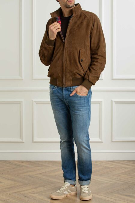 BARACUTA-GIUBBINO G9 SUEDE-BARBRCPS0939UT2623P6 OLIVE 54