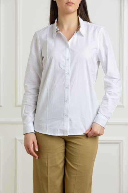 BARBOUR-CAMICIA DERWENT-BBLSH1409LSHP26 WHITE 44