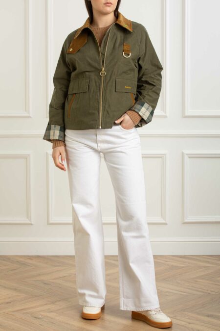 BARBOUR-GIUBBINO ICONS SPEY SHOWERPROOF-BBLSP0311LSP GREEN 44