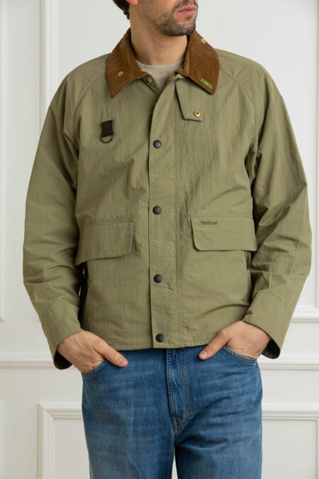 BARBOUR-GIUBBINO ICONS SPEY JACKET-BBMCA1093MCA OLIVE S