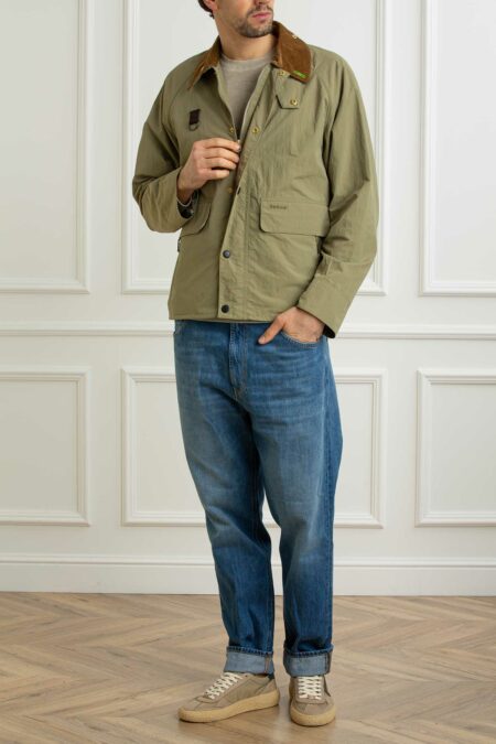 BARBOUR-GIUBBINO ICONS SPEY JACKET-BBMCA1093MCA OLIVE S