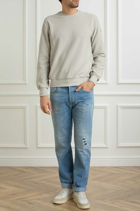 COLMAR ORIGINALS-FELPA OTTOMAN GIRICOLLO UOMO-COL6153R1XLP26 CANAPA XL