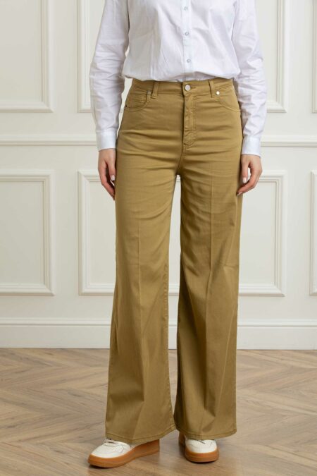 CRUNA-PANTALONE WIDE LEGGED-CRUTAYLOR2600 OLIO 44
