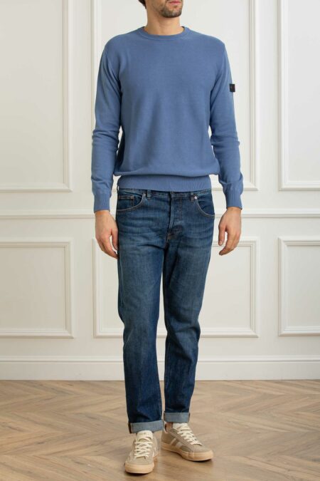 DONDUP-JEANS 5TASCHE REGULAR ICON-DDUP563DSE340UMA2 BLU 36