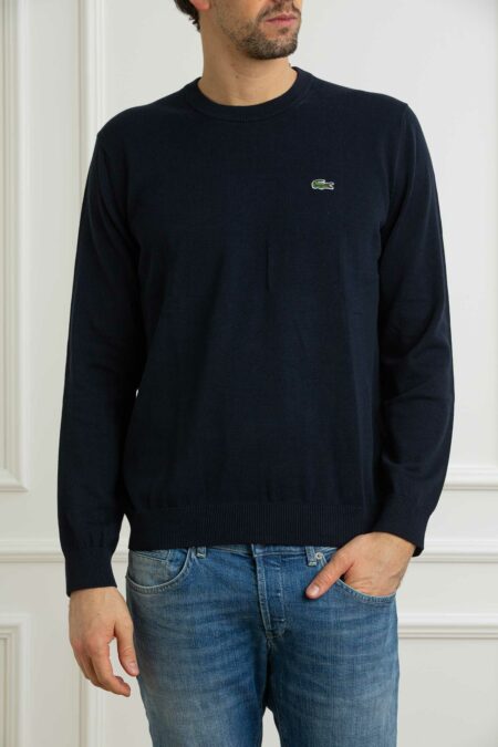 LACOSTE-MAGLIA UOMO ML-LCAH0128P26 BLU 7