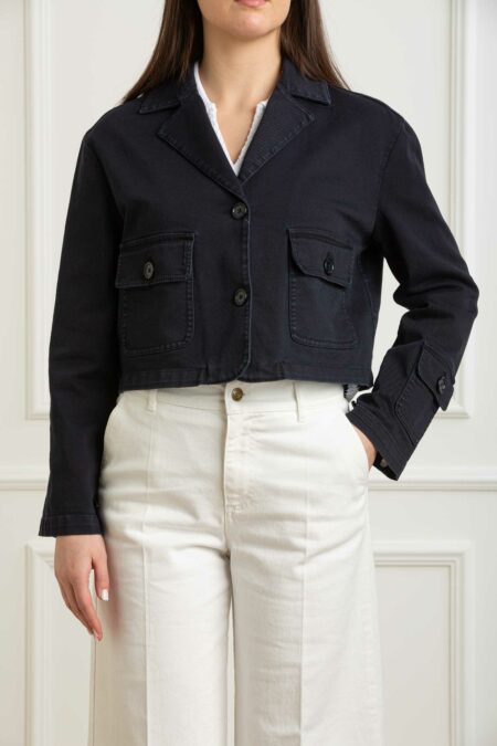 PENNY BLACK-GIACCA CORTA BULL COTONE-PBBALLO BLU 44