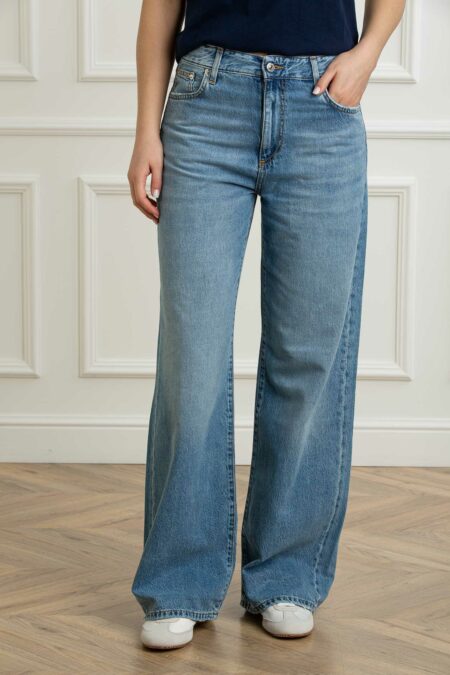 ROY ROGER'S-JEANS DONNA SUPER WIDE-RYRND354CR531987 DENIM 29