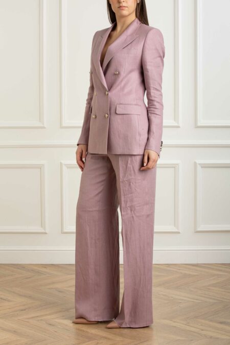 TAGLIATORE-TAYLOR DOPPIO P 100% LINO-TATPARIGI10BAD MALVA 44