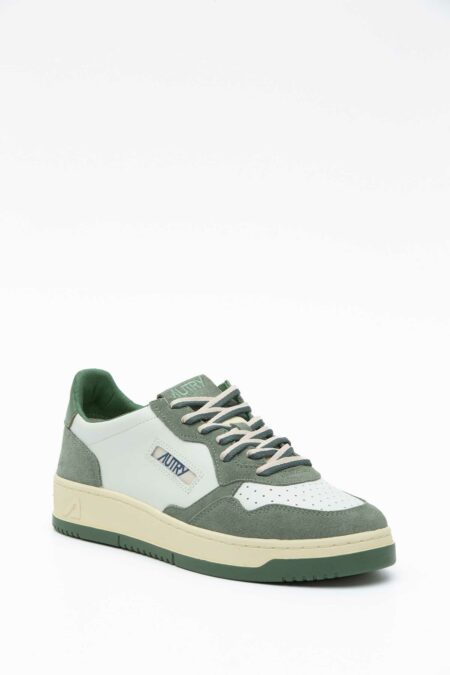 AUTRY-SCARPA MEDALIST LEATHER/SUEDE MILITARY-AUAULMBW02 MILITARY 45